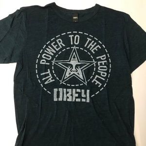 Men's Obey T-Shirt Size Large